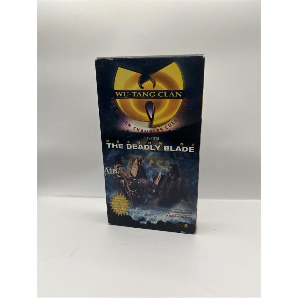 Wu-Tang Clan Hidden Chambers Return of the Deadly Blade VHS NTSC NR Cheh